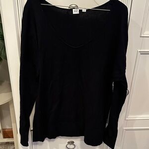 GAP Classic Black Knit Top
